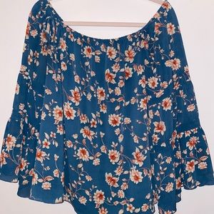 Off the shoulder blouse
